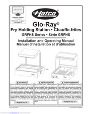 Hatco GRFHS Series Installation And Operating Manual
