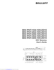 Balluff BNI PNT-302-105-Z015 User Manual