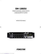 FONESTAR SM-1860U Instruction Manual