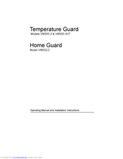 Temperature Guard VM500-3 Operating Manual And Installation Instructions
