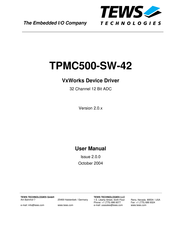 Tews Technologies TPMC500-SW-42 User Manual