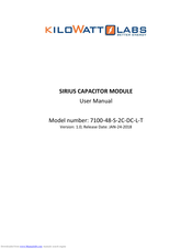 Kilowatt Labs 7100-48-S-2C-DC-L-T User Manual