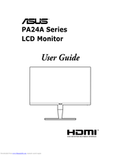 Asus PA24A Series User Manual