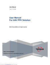 Tersus BX316R PPK User Manual
