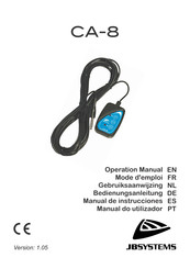 JB Systems CA-8 Operation Manual