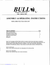 Bull Outdoor POCO Assembly & Operating Instructions
