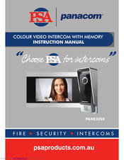 PSA Panacom PAN830SK Instruction Manual