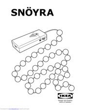 IKEA SNOYRA Manual