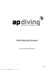 AP Diving HUS User Instruction Manual