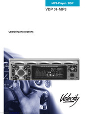 Velocity VDP 01-MP3 Operating Instructions Manual