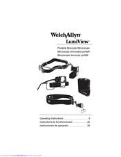 Welch Allyn LumiView Series Operating Instructions Manual