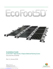 Ecolibrium Solar EcoFoot5D Installation Manual