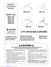 FARM STAR BSFA-20 Owner's/Operator's Manual