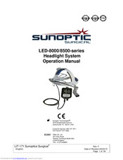 Sunoptic Surgical LED-8000 Series Operation Manual