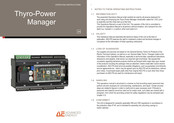 Advanced Energy Thyro-Power Manager Operating Instructions Manual