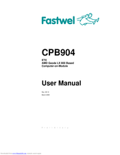 FASTWEL CPB904-03 User Manual