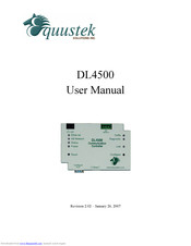 Equustek DL4500 User Manual