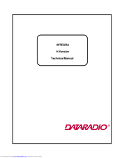 Dataradio INTEGRA-H Technical Manual