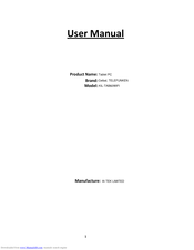 Telefunken KIL-TAB82WIFI User Manual