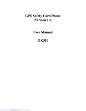Concox GK310 User Manual