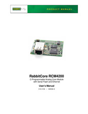 Rabbit RabbitCore RCM4200 User Manual