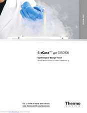 Thermo Scientific BioCane CK509X6 User Manual