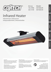 Coitech AH18CCR Original Instructions Manual
