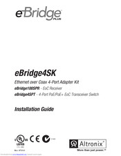 Altronix eBridge4SPT Installation Manual