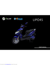 Ecomobility Green World LIPO45 User Manual