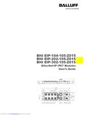 Balluff Bni Eip 202 105 Z015 Manuals Manualslib