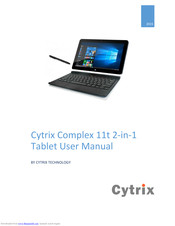 Cytrix Complex 11t User Manual