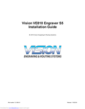 Vision VE810 S5 Installation Manual