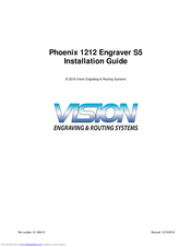 Vision Phoenix 1212 S5 Installation Manual