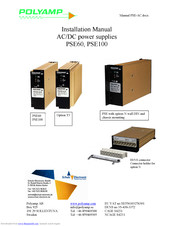 Polyamp PSE Series Installation Manual