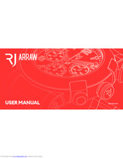 RJ Watches ARRAW User Manual