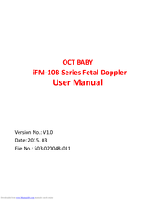 ShenZhen Luckcome Technology Inc., Ltd OCT BABY iFM-10B Series User Manual
