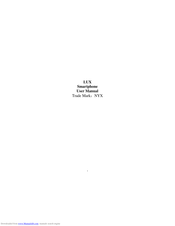 Nyx LUX User Manual