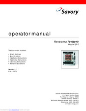 Savory SP-7 Operating Manual
