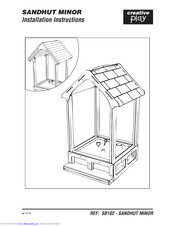 Creative Play SANDHUT MINOR Installation Instructions Manual
