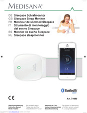 Medisana Sleepace Instruction Manual