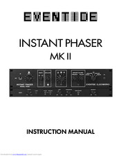 Eventide PS101 Instruction Manual