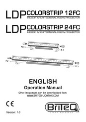 Briteq LDP COLORSTRIP 24FC Operation Manual