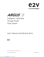 e2v ARGUS 13 Users Manual And Warranty Terms