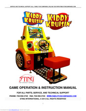 Sting Kiddy Kruisin Operation & Instruction Manual