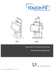 Adrenaline Technologies TouchFX TFX3 Operation & Service Manual