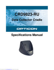 Opticon CRD9823-RU Specification Manual