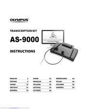 Olympus AS-9000 Instructions Manual
