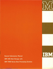 IBM 1301 General Information Manual