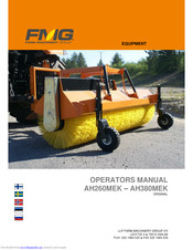 FMG AH300MEK Operator's Manual