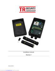 TR SECURITY Mamba II Installation Manual